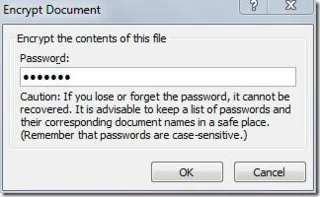 So verschlüsseln Sie Word 2010-Dokumente mit einem Kennwort