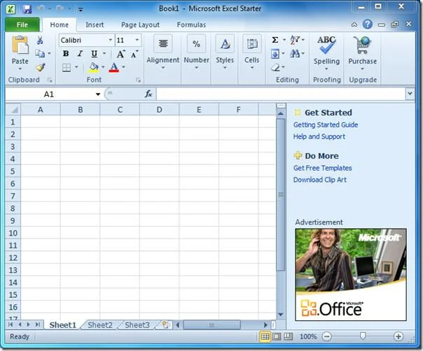 Eine Herausforderung für Entwickler: Deaktivieren von Werbung in Office 2010 Starter