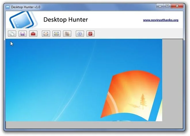 Desktop Hunter: 定義された画像圧縮レベルでスクリーンショットを撮る