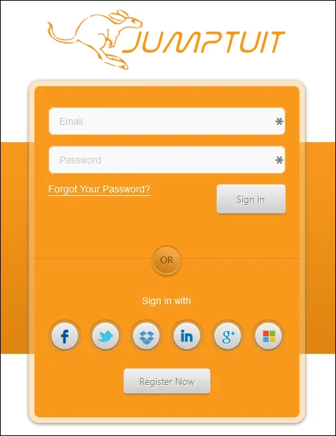 Jumptuit: Zugriff auf und Verwaltung mehrerer Social-Network- und Cloud-Konten