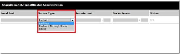 ルーターのポート転送/リダイレクト、HTTPおよびTelNet経由のプロキシサーバーバイパス