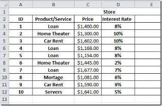 Excel 2010 PMT (Zahlungsfunktion)