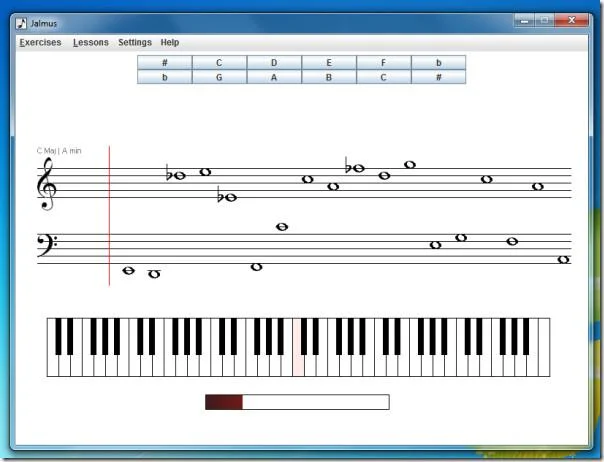 Jalmus: 無料の音符とリズムの教育ソフトウェア