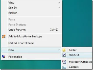 Windowsデスクトップにウェブサイトやメールのショートカットを作成する方法