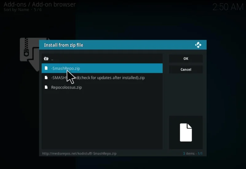 Kodi Smash Repository – So installieren Sie das Smash Repo für Kodi