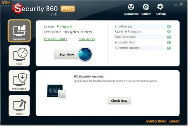 免費下載 IObit Security 360 Pro [限時優惠]