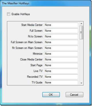 Ampliar Windows Media Center en pantalla dual