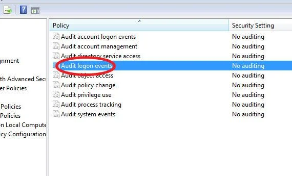 Windows 7: ¿Qué es la auditoría de cuentas y cómo habilitarla?