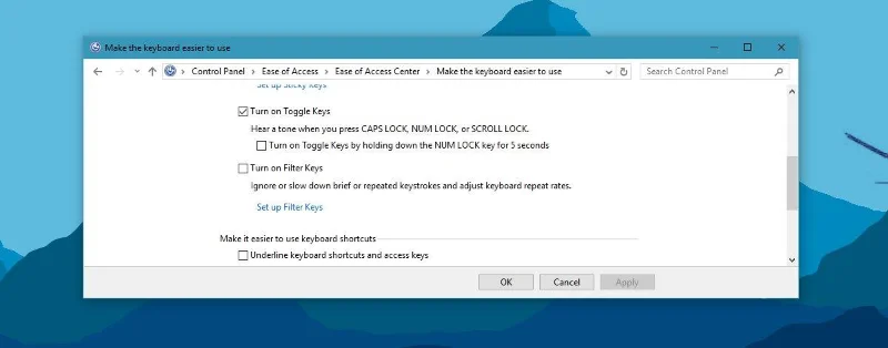 Как всегда держать Num Lock включённым [Windows]