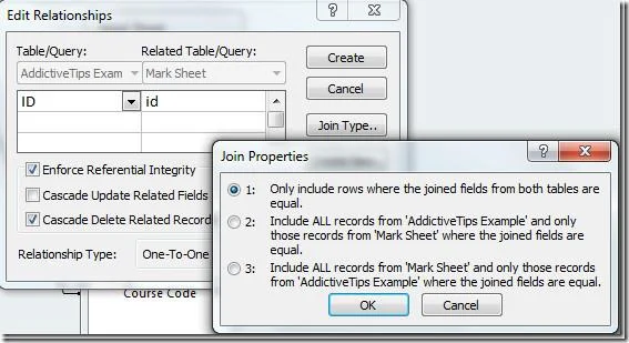 Access 2010: creazione di relazioni tra tabelle di database