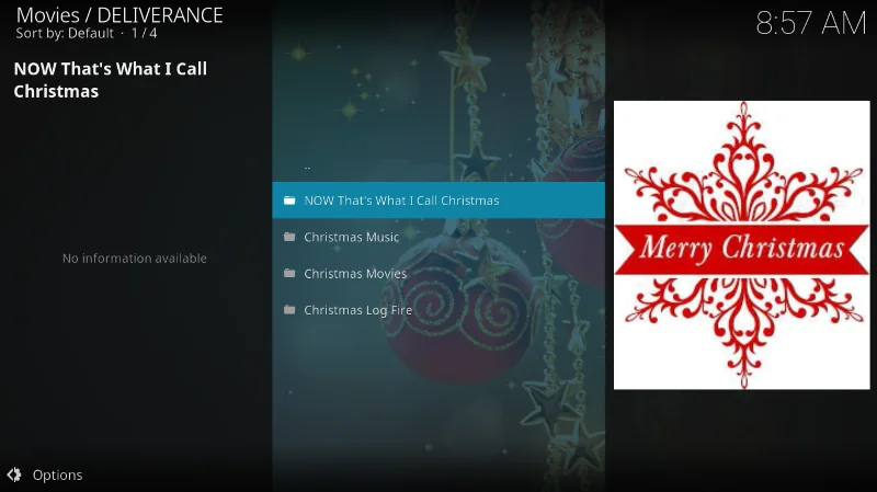 Дополнение Deliverance для Kodi (альтернатива Sports Devil)