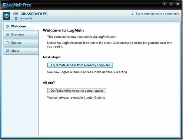 LogMeIn – Controllo remoto del computer da qualsiasi sistema operativo o browser