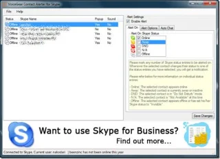 Imposta Skype come risposta automatica e ricevi avvisi sui messaggi dei contatti