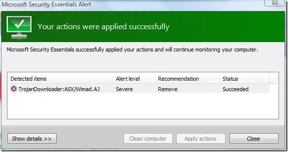 Обзор Microsoft Security Essentials (со скриншотами)