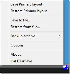 Guardar y restaurar la posición de los iconos del escritorio en Windows
