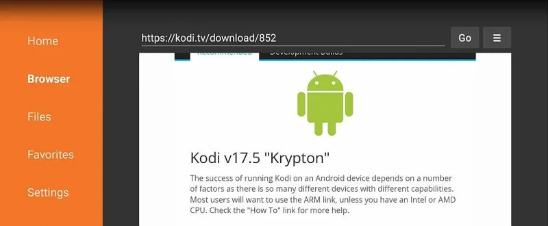 Как обновить Kodi до 17.5 на Firestick или Fire TV