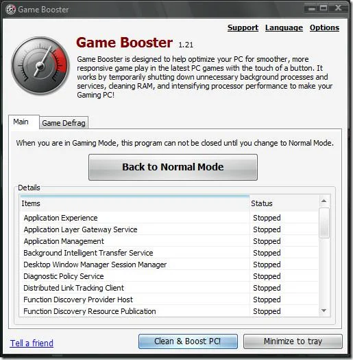 Game Booster – Aumenta la velocità del tuo gioco