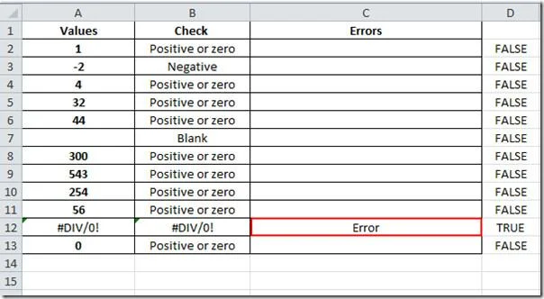 Excel 2010: Prüfen logischer und syntaktischer Fehler