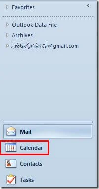Importieren Sie den Google- und AOL-Kalender in Outlook 2010