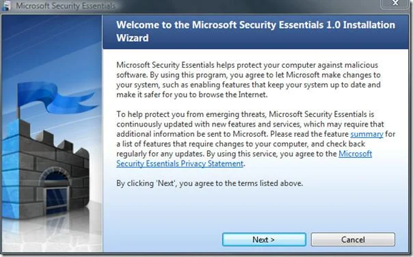Обзор Microsoft Security Essentials (со скриншотами)