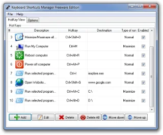 Administrador de atajos de teclado: crea combinaciones de teclas personalizadas en Windows