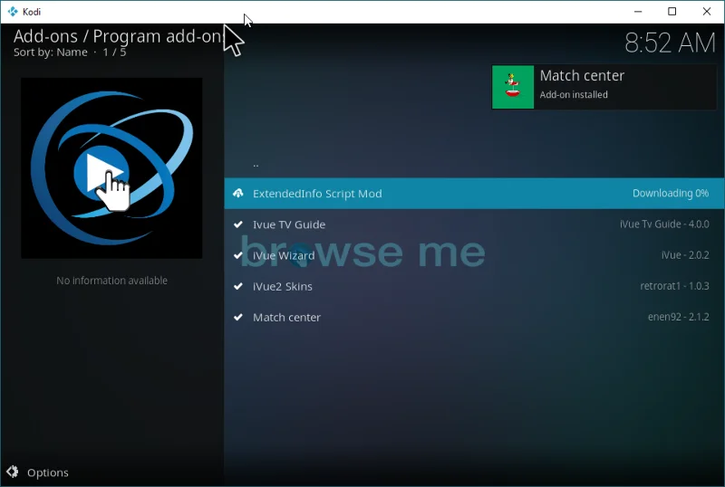 Guia de TV IVUE 2 Kodi Add-on: Instalação e Análise