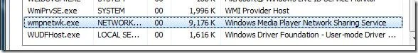 Reparar wmpnetwk.exe en Windows 7