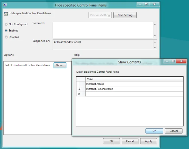 Cómo ocultar herramientas o subprogramas específicos del Panel de control de Windows 10 y 11 [Consejo]