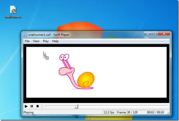 Swiff Player: Reproduce archivos SWF, alternativa a Adobe Flash Debugger
