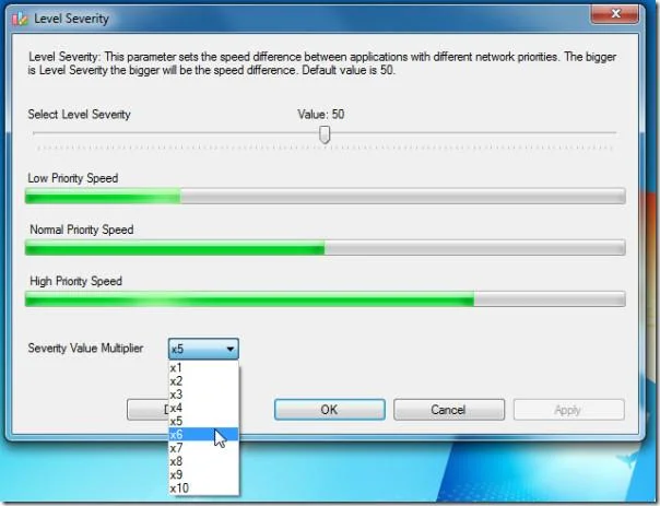 Imposta la priorità di trasferimento delle app e aumenta la velocità di Internet con NetBalancer