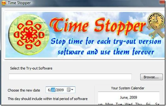 使用 Time Stopper 移除試用軟體的時間限制