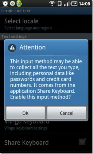 Androidデバイスで本物のキーボードを使って入力する