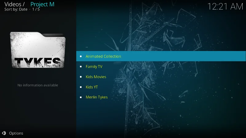 Project M Add-on für Kodi – Installation und Funktionen