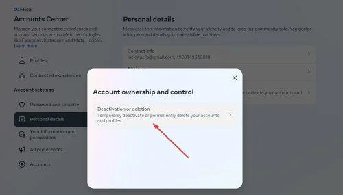 Как деактивировать Instagram в мобильном приложении