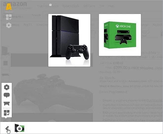 Agora では、オンラインで商品を購入する際に商品を比較できます [Chrome]