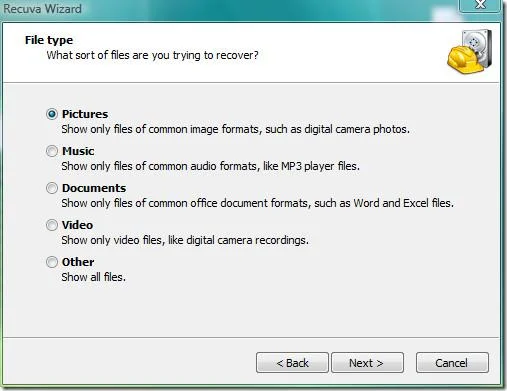 Recupera gratuitamente dati, file o foto cancellati con Recuva