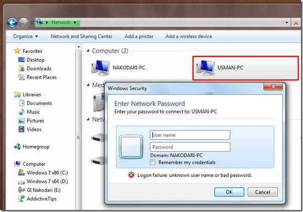 簡單的 Windows 7 檔案共享：逐步過程