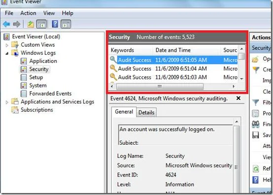 Windows 7: ¿Qué es la auditoría de cuentas y cómo habilitarla?