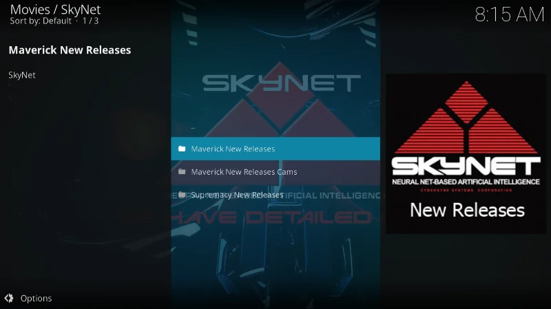 Дополнение SkyNet для Kodi — как установить SkyNet на Kodi