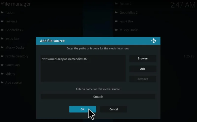 Kodi Smash Repository – So installieren Sie das Smash Repo für Kodi