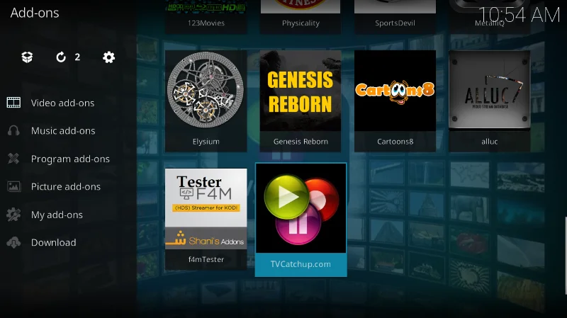 TVCatchup.com Kodi-Add-on: Sehen Sie britisches Fernsehen und alle wichtigen britischen Kanäle