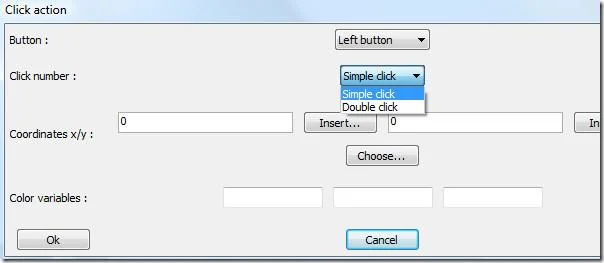 Emula i clic della tastiera e del mouse con Actionaz