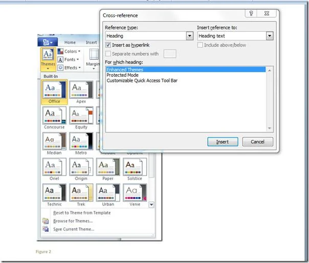 Beschriftungen und Querverweise in Word 2010 einfügen