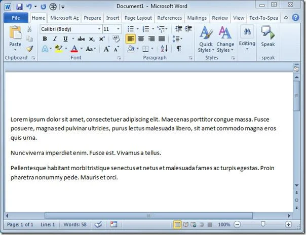 Automatisches Ausfüllen in Excel 2010 und Word 2010 (RAND-Funktion)