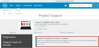 ¿Debería actualizar su computadora portátil Dell a Windows 10 a pesar de la compatibilidad?