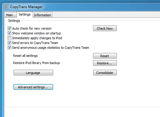 CopyTrans Manager 是 iTunes 的 iDevice 音樂管理替代品