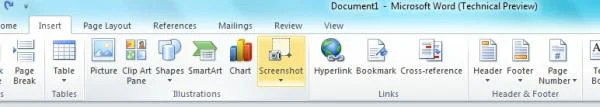 Вырезка экрана – создание снимка экрана с помощью Microsoft Office 2010