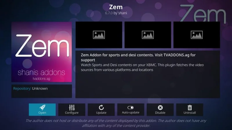 Дополнение Zem TV Kodi: как установить и транслировать прямую трансляцию