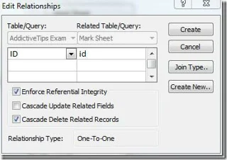 Access 2010: creazione di relazioni tra tabelle di database