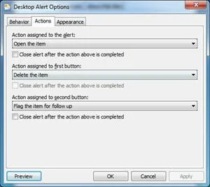 Mail Alert: E-Mail-Benachrichtigung für Outlook 2010